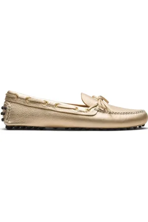CAR SHOE Loafers med grynet læder