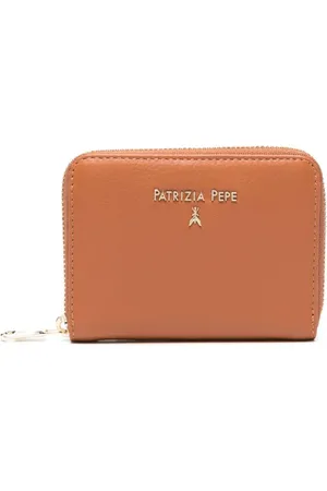 Patrizia Pepe Pung med logoplade og lynlås