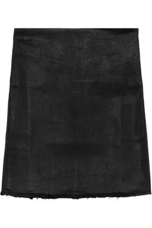 Rick Owens Kort Dirt Pillar nederdel