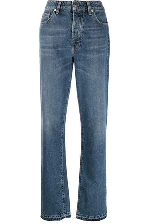 3x1 Højtaljede jeans med lige ben