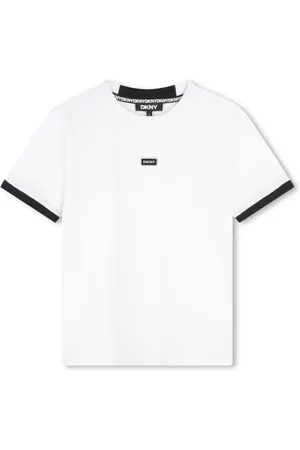 DKNY T-shirt med logotryk