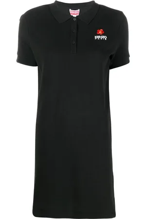 Kenzo Jersey-kjole med broderet logo