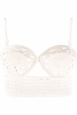 MAGDA BUTRYM Cropped top i strik