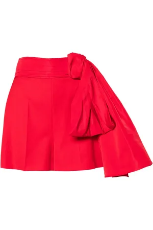 Alexander McQueen Skræddersyede shorts med sløjfedetalje