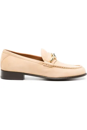 VALENTINO GARAVANI Loafers i ruskind med VLOGO-plade