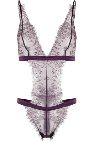 MAISON CLOSE Body med blondepanel