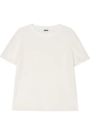 Joseph Rubin T-shirt i crepe-de-soie-silke