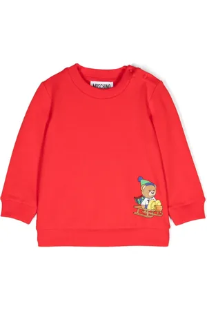 Moschino Sweatshirt med bamsetryk