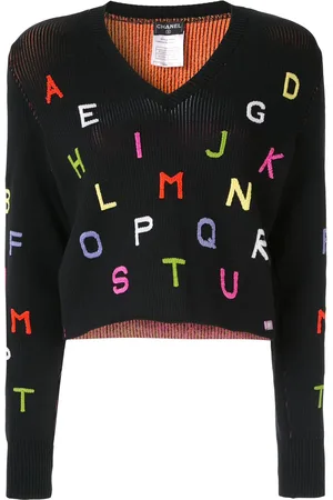 CHANEL Langærmet top