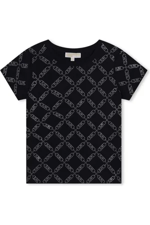 Michael Kors T-shirt med krystallogo