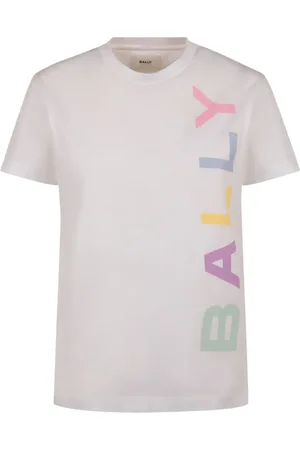 Bally Kortærmet T-shirt med logotryk