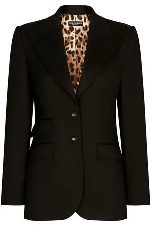 Dolce & Gabbana Enkeltradet Turlington blazer i gabardine