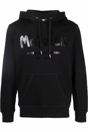 Alexander McQueen Hættetrøje med graffiti-logotryk