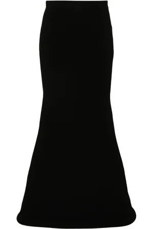 Jean Paul Gaultier Lang strikket 3D-nederdel