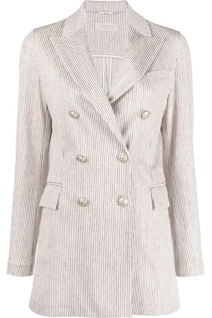 Circolo Dobbeltradet blazer med striber