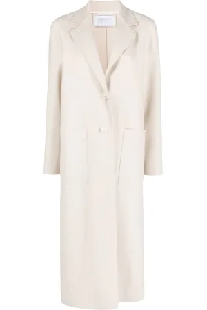 Harris Wharf London Trenchcoat med sideslids
