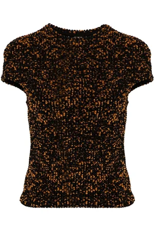Totême Chenille-top med skildpadde-effekt