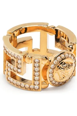 VERSACE Greca ring med udskæringsdetalje