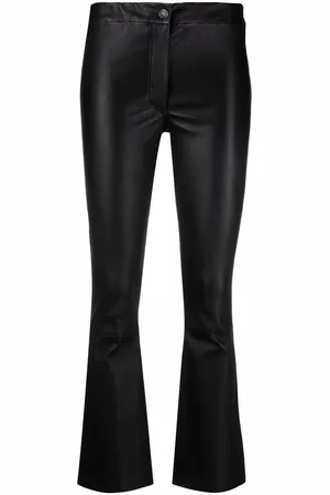 arma leder Cropped bukser med svaj