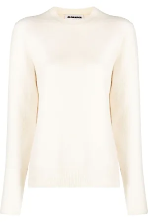 Jil Sander Harmony uldtrøje med rund hals