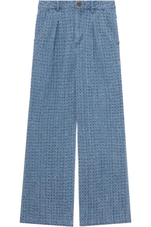 B+AB Jeans i tweed med lige ben