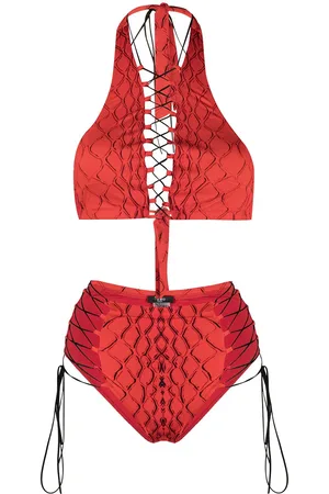 Noire Swimwear Addicted bikini med slangeskindstryk