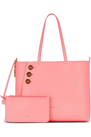 Balmain Embleme tote-taske i læder