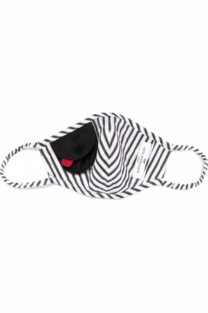 Anya Hindmarch Mundbind med stribet tryk