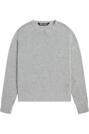 Palm Angels Intarsia-knit logo jumper