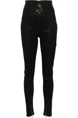 Rick Owens Højtaljede skinny-jeans