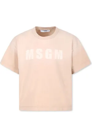 Msgm T-shirt med monogramtryk