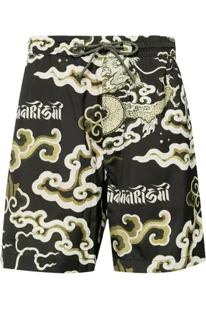 Maharishi Badeshorts med Cloud Dragon-tryk