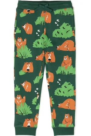 Stella McCartney Joggingbukser med dyretryk
