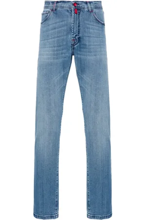 Kiton Jeans med lige ben og mellemhøj talje