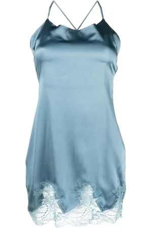 Fleur of England Slip-kjole i silke