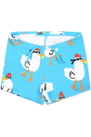 Stella McCartney Seagull Bandit badeshorts