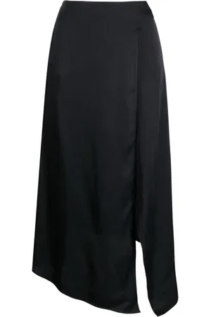 Stella McCartney Asymmetrisk højtaljet midi-nederdel
