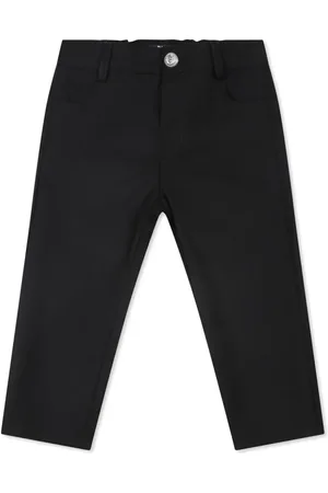 Balmain Bukser med lige ben og logomærke