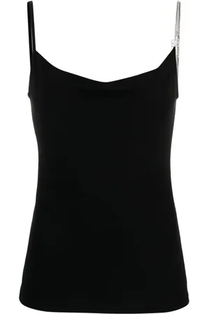 Givenchy Spaghetti-tanktop med 4G-plade