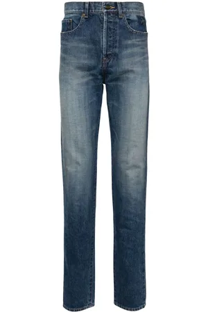 Saint Laurent Skinny-jeans med mellemhøj talje