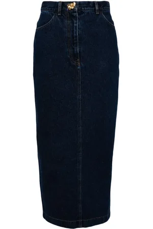 Oscar de la Renta Pencil-nederdel i denim