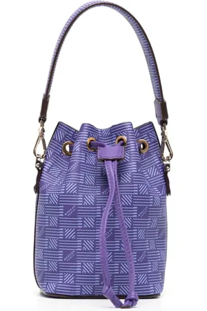MOREAU Bucket-taske med monogram-print