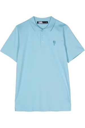 Karl Lagerfeld Ikonik polo med broderi