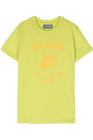 Vilebrequin T-shirt med logoapplikation