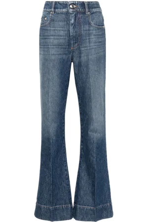 Sportmax Højtaljede bootcut-jeans