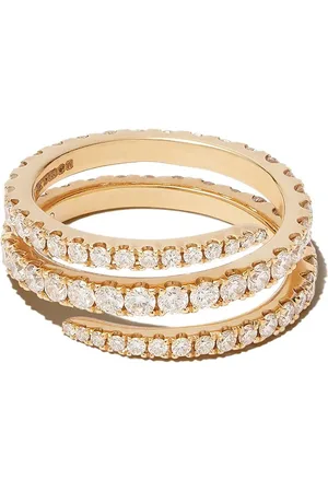 Anita Coil diamantring i 18 karat guld