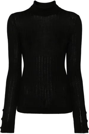 Moncler Ribbet Dolcevita trøje
