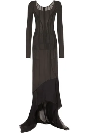 Dolce & Gabbana Lang KIM DOLCE&GABBANA georgette-kjole