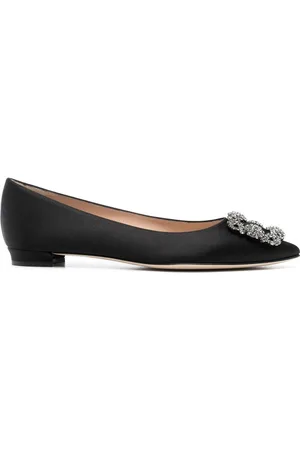 Manolo Blahnik Flade Hangisi ballerinaer