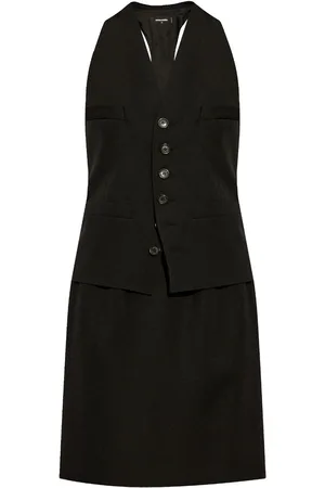 Dsquared2 Uldkjole med V-hals